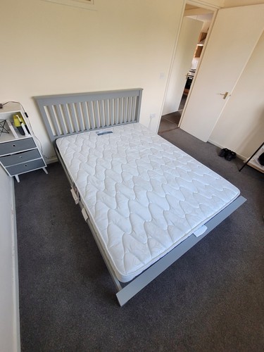 King size grey - size, wooden