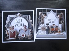 Set of 2 x  ART DECO STYLE /