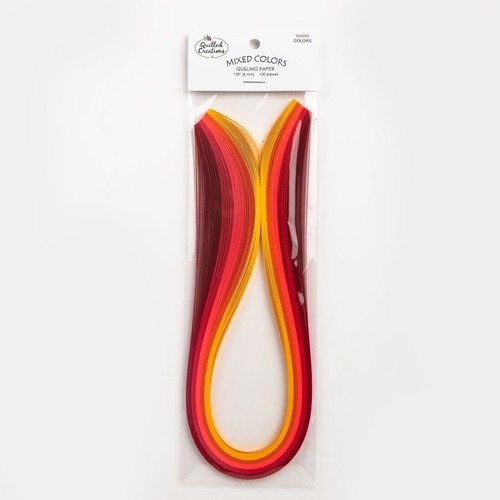 Quilled creations warm colours - quilled,