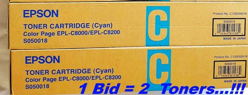 Epson s050018 cyan toners - epson,