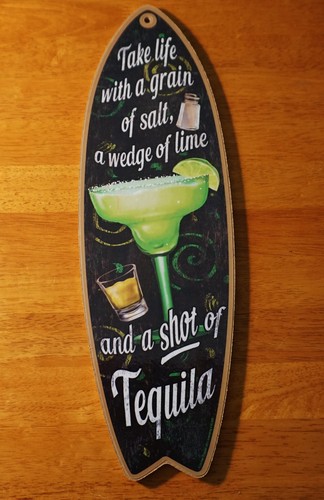 Margarita surfboard sign tiki - margarita,