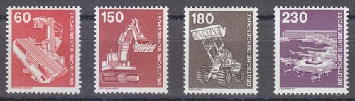 Germany 1978 mnh set mi - mnh,