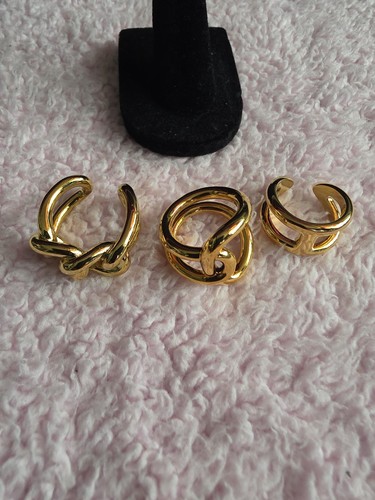 Pre owned stainless over gold - pre,