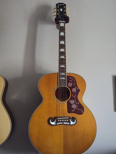 Epiphone 200 aged antique - epiphone, j-200,
