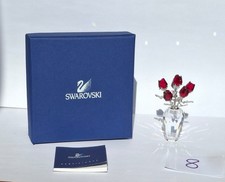 Swarovski Crystal 6 Red Roses – Flower Dreams – (627098) ideal romantic gift.