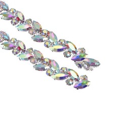 Crystal Rhinestone Chain Trim
