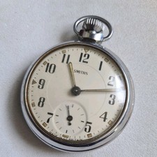 Vintage Smiths pocket watch working c1960 B1