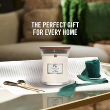 WoodWick Scented Candle with Crackling Wick | Fireside Mini Hourglass Candle