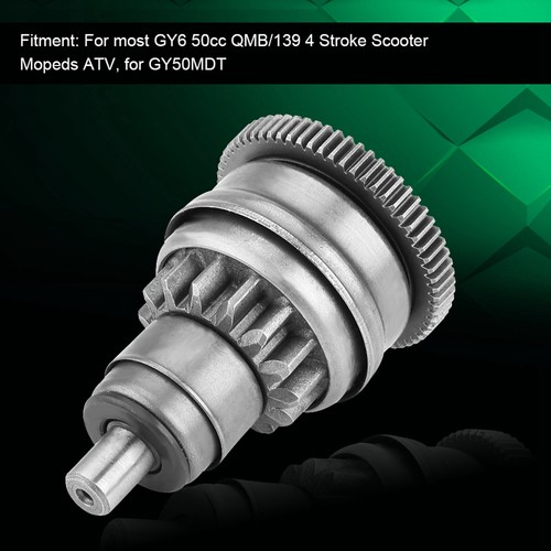 Starter motor clutch gear - motor,