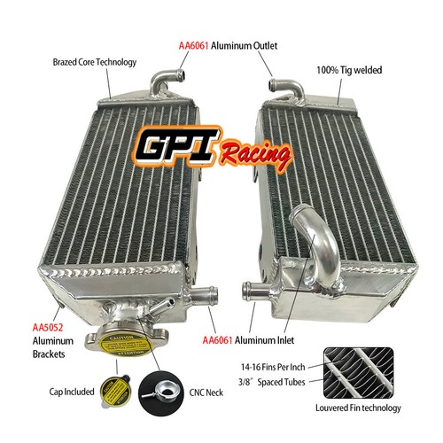 Aluminum radiator for suzuki - aluminum,
