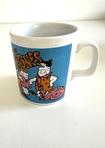 Vintage flintstones mug 1986 - vintage,