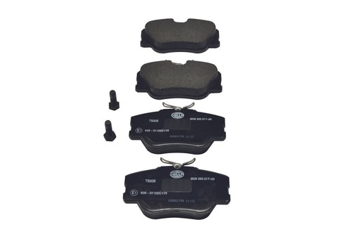 Hella brake pad set - pad,