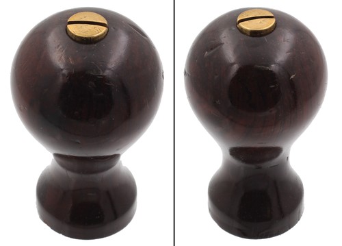 Orig rosewood front knob - orig.,