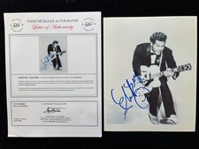 CHUCK BERRY Signed Autographed