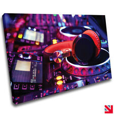 DJ MUSIC CANVAS Wall Art