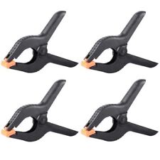 LENCARTA Backdrop Clips 4 Pack Large 11.5cm Heavy Duty Spring A Clamps