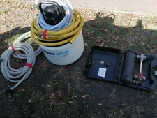 Fernox powerflush machine with filter and hoses