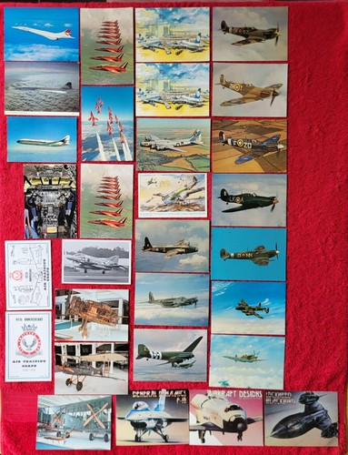 Aviation postcard collection - postcard,