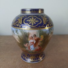 Antique Royal Vienna, Cobalt