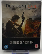 Resident Evil The Final Chapter- Blu Ray - Steelbook