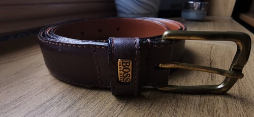 Mens hugo boss brown - boss, leather