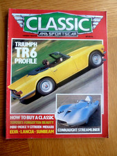 CLASSIC & SPORTS CAR Magazine July 1983 Triumph TR6, Toyota, Mini Moke, Lancia