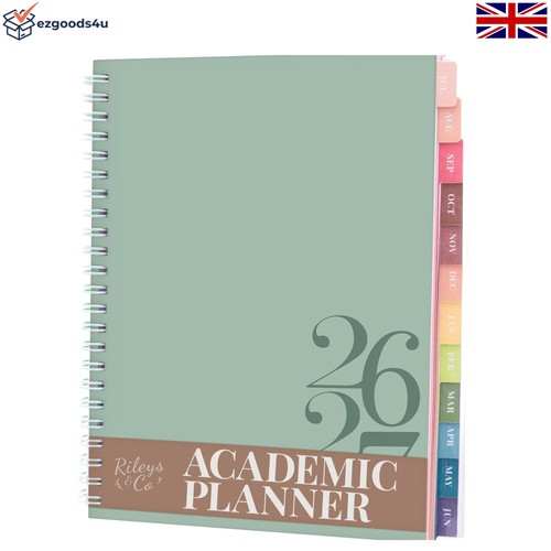 Stylish green student planner - student,
