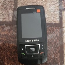 Samsung D900 Black Orange