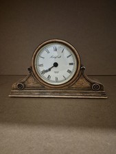 Vintage History Craft Mantelpiece Clock Untested 