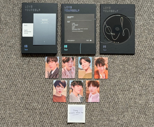 Bts love yourself tear - love,