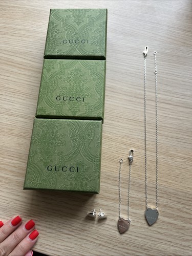 Gucci bracelet necklace and - gucci,