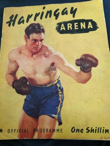 Rare pre war boxing - pre, programme