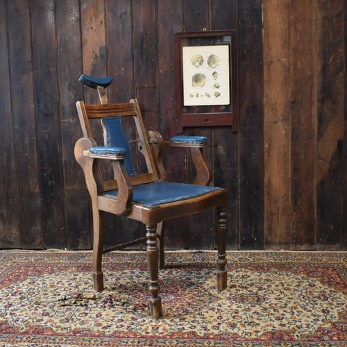 Antique barbers dentist chair - barbers,