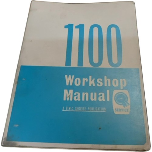 1100 workshop manual - 1100, bmc
