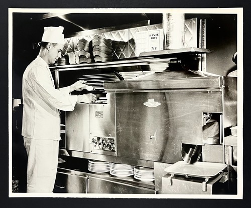1950s burger king fry cook - burger,