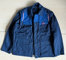 Vintage London Underground Staff Padded Jacket with Enamel Badge UNWORN