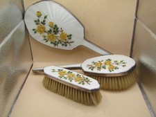 Vintage English Silvered 3pc