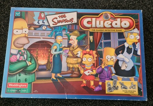 The simpsons cluedo game 2001 - simpsons,