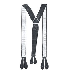 Mens Button Suspenders Y-Back