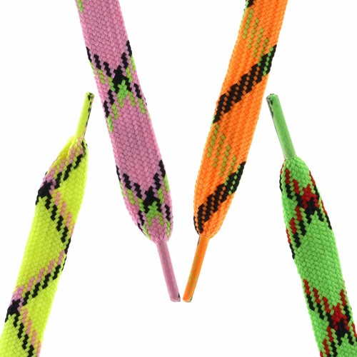Pair skater tartan neon - tartan, wide