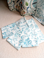 4 x Ralph Lauren Napkins - duck egg blue - each approx 20 x 20" new without tags