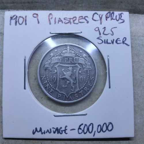 1901 piastres cyprus - 1901,