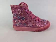 Lelli Kelly Fleece Lined Boots Hi Top Trainers  Uk 9 Eu 27