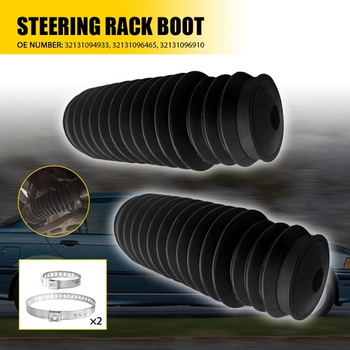 Steering rack boot - steering, pair