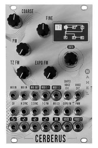 Cerberus hybrid eurorack synth - hybrid,