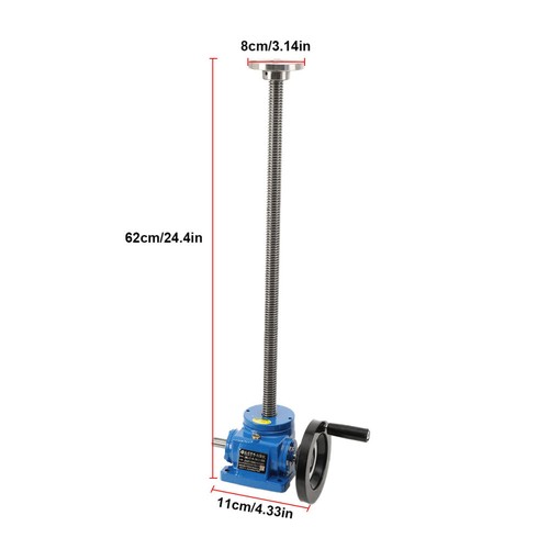 Ton screw lift jack 500mm - ton,