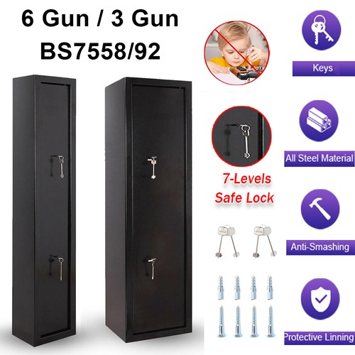 6gun cabinet lockable safe - cabinet,