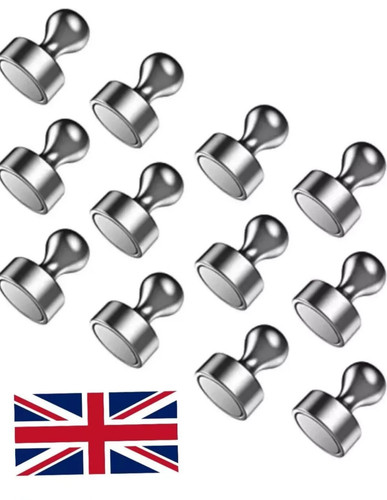 Metal push pin magnets strong - metal,