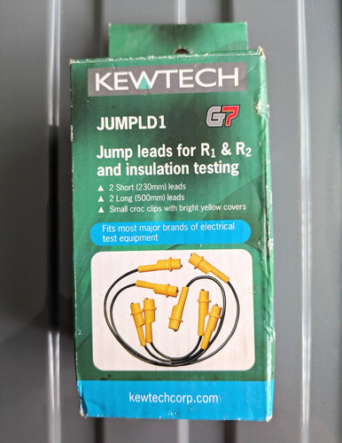 Kewtech jumpld1 jump leads - jumpld1,