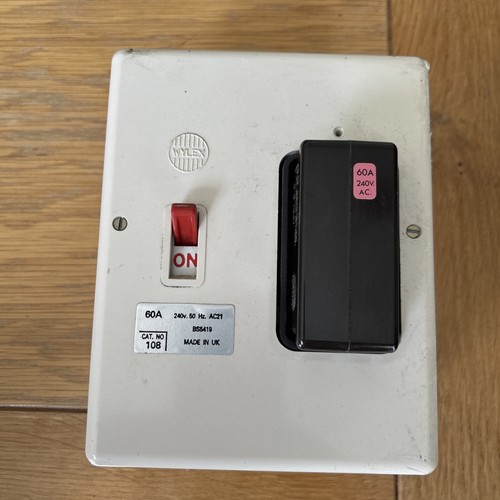 Wylex amp switch - fuse, unit